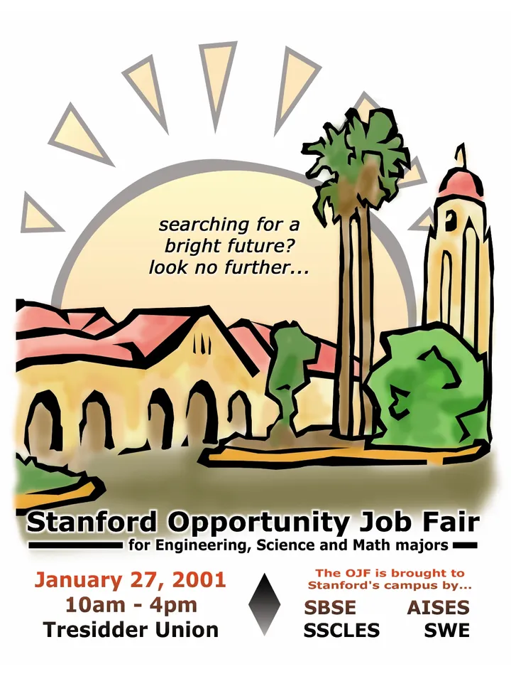 Opportunity Job Fair poster (2001 commission)